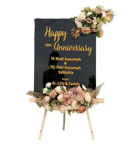 Papan Bunga Akrilik Tegal Timur