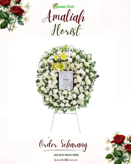 Krans Bunga Duka Tegal Timur